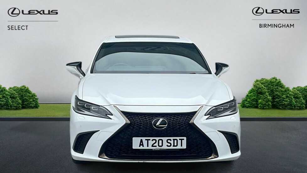 Lexus ES 2.5 300H F Sport E-cvt Euro 6 Ss White #4