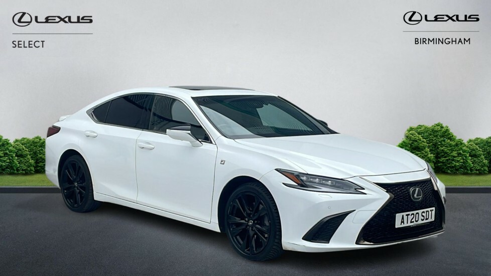 Lexus ES 2.5 300H F Sport E-cvt Euro 6 Ss White