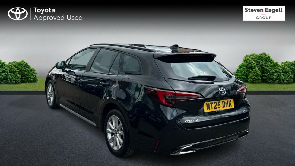 Toyota Corolla 1.8 Vvt-h Icon Touring Sports Cvt Euro 6 Ss MT25DHK Black #4