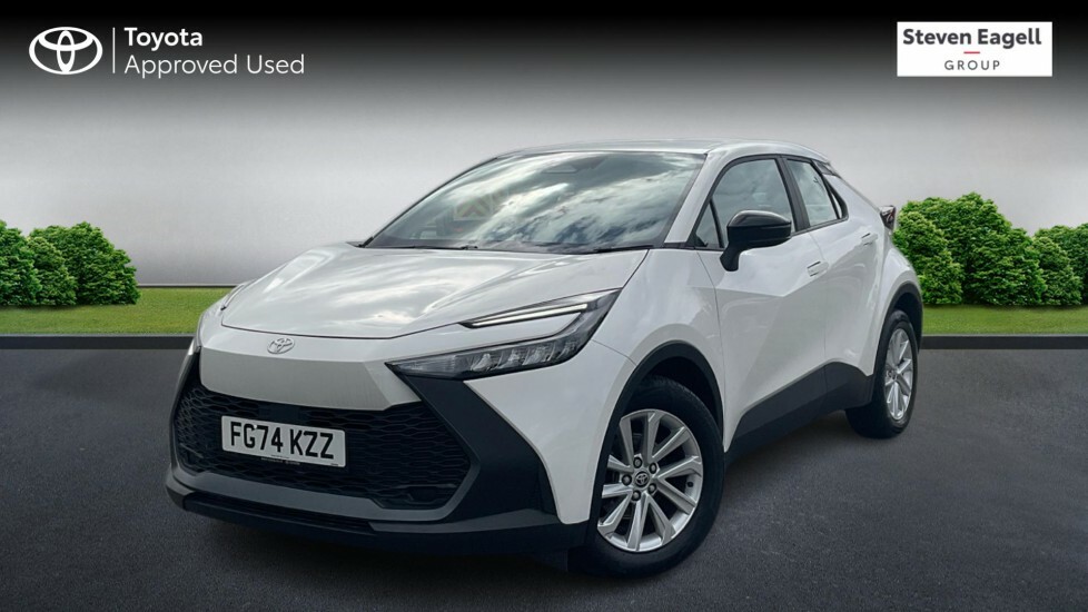 Toyota C-Hr 1.8 Vvt-h Icon Cvt Euro 6 Ss FG74KZZ White #3