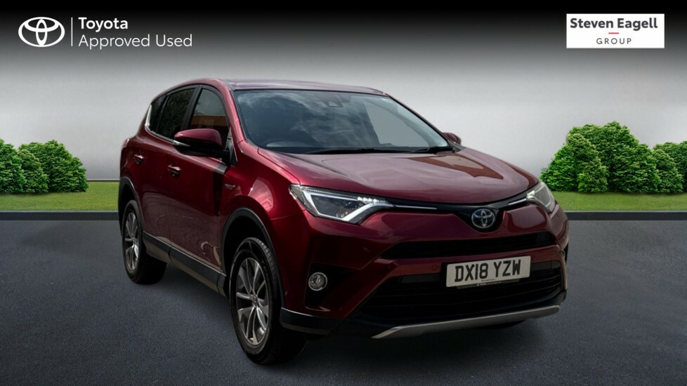 Toyota Rav 4 2.5 Vvt-h Icon Tech Cvt Euro 6 Ss Red