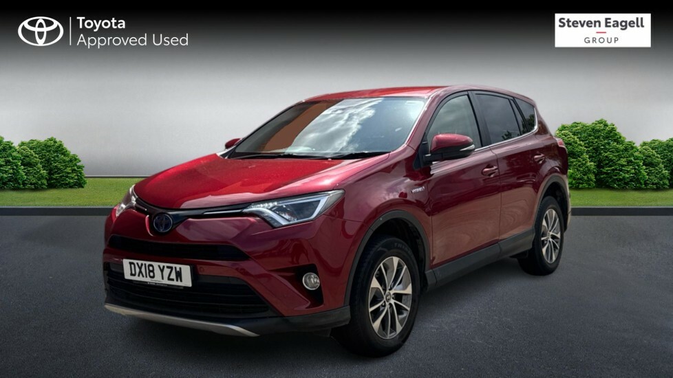 Toyota Rav 4 2.5 Vvt-h Icon Tech Cvt Euro 6 Ss DX18YZW Red #3