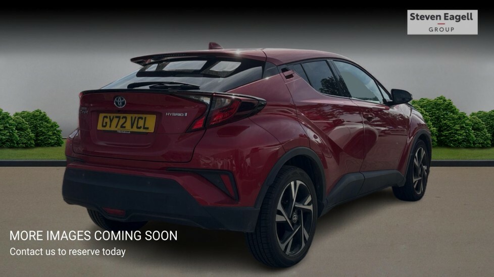 Toyota C-Hr 1.8 Vvt-h Design Cvt Euro 6 Ss GY72VCL Red #4