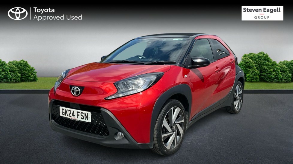 Toyota Aygo X 1.0 Vvt-i Edge Hatchback X-shift Euro 6 GK24FSN Red #3