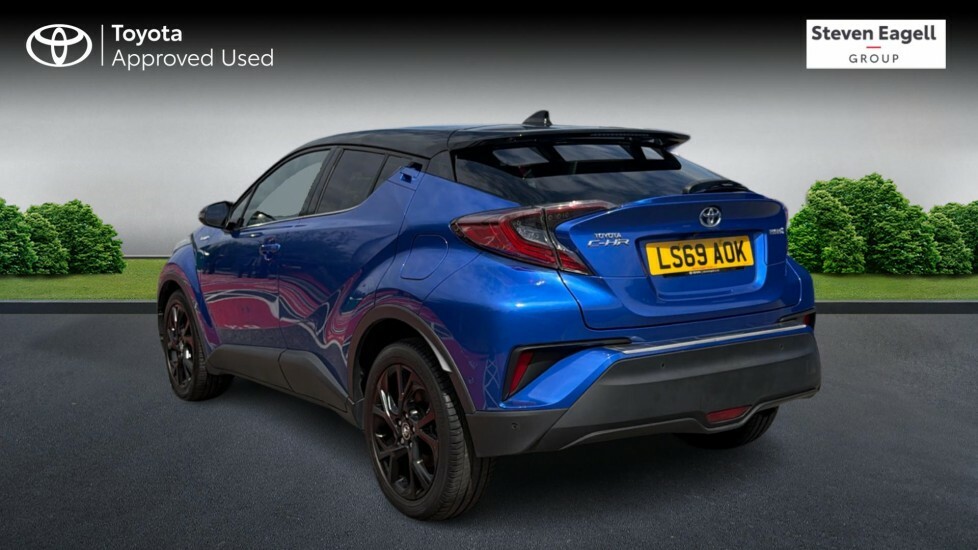 Toyota C-Hr 1.8 Vvt-h Dynamic Cvt Euro 6 Ss LS69AOK Blue #4