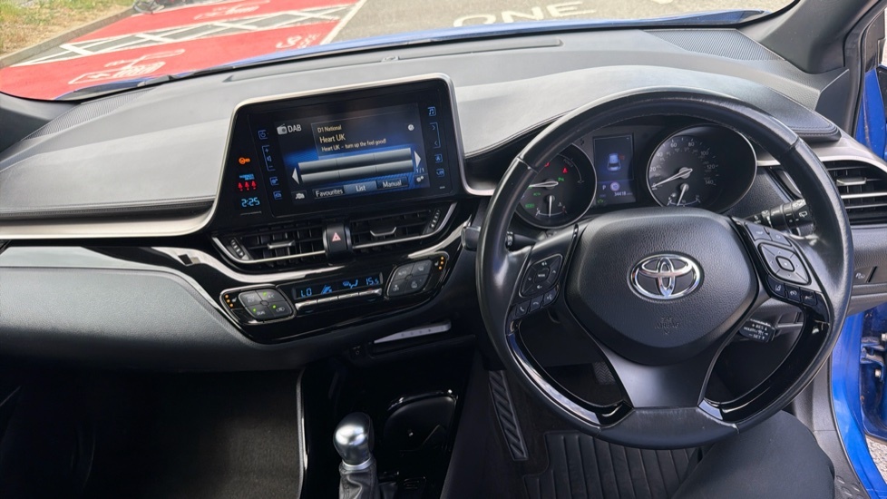 Toyota C-Hr 1.8 Vvt-h Dynamic Cvt Euro 6 Ss LS69AOK Blue #6