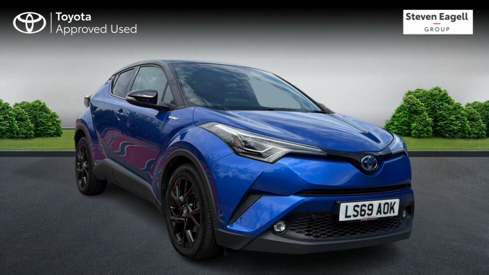 Toyota C-Hr 1.8 Vvt-h Dynamic Cvt Euro 6 Ss Blue
