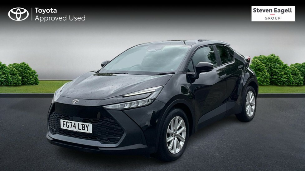 Toyota C-Hr 1.8 Vvt-h Icon Cvt Euro 6 Ss FG74LBY Black #3