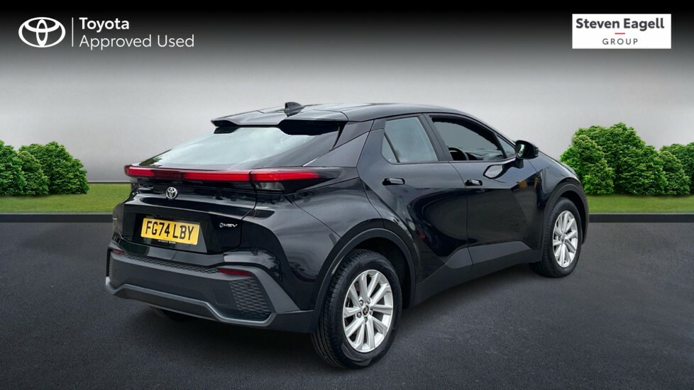 Toyota C-Hr 1.8 Vvt-h Icon Cvt Euro 6 Ss FG74LBY Black #2