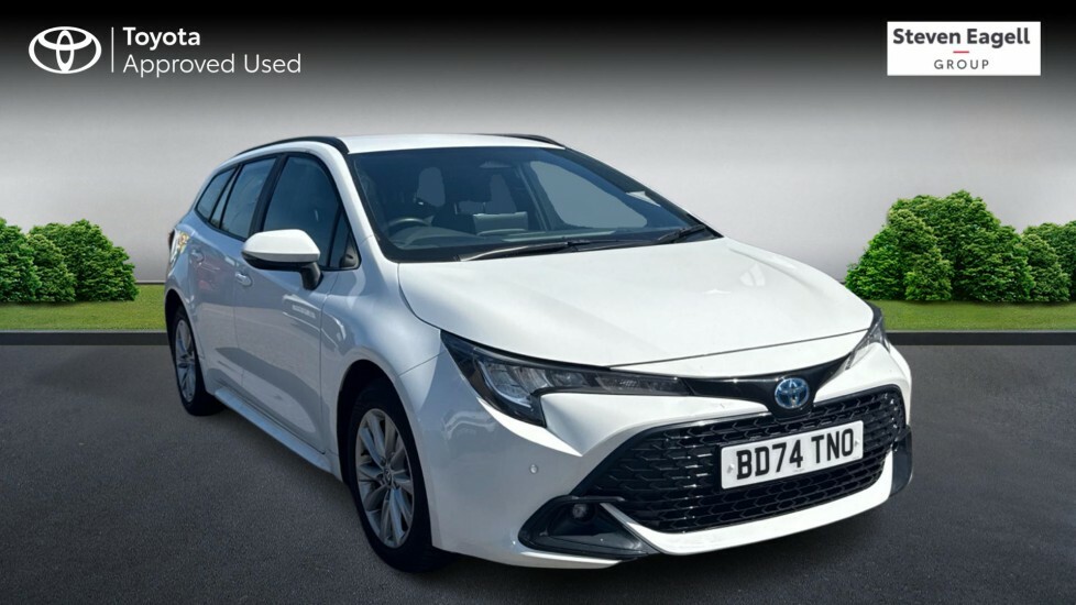 Toyota Corolla 1.8 Vvt-h Icon Touring Sports Cvt Euro 6 Ss White