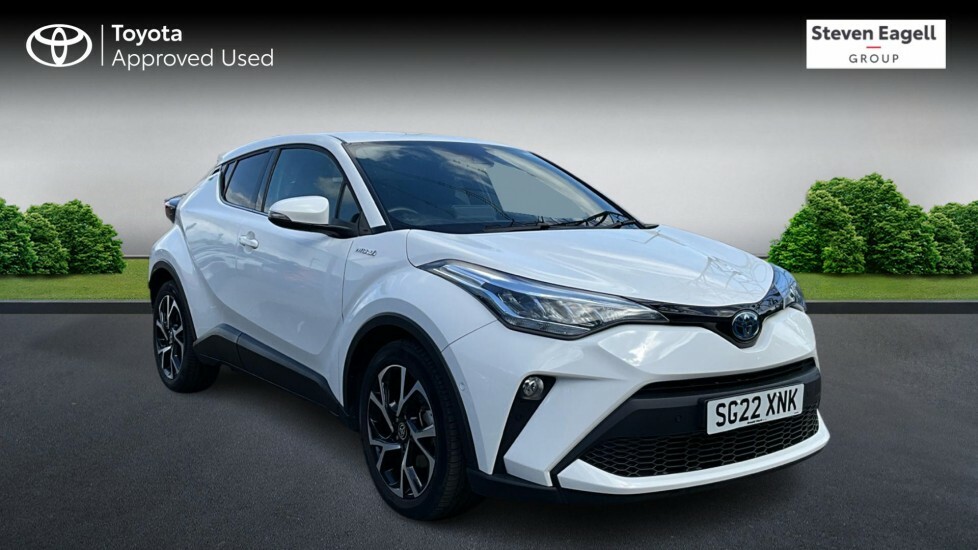 Toyota C-Hr 2.0 Vvt-h Gpf Design Suv Hybrid Cvt Eur White