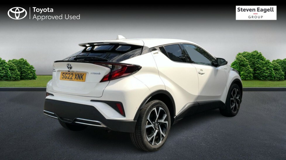 Toyota C-Hr 2.0 Vvt-h Gpf Design Suv Hybrid Cvt Eur White #2