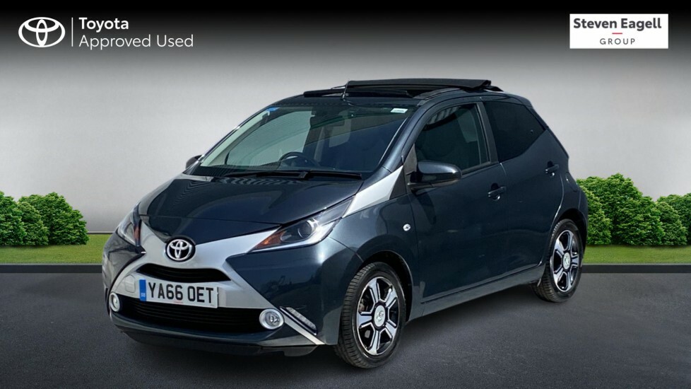 Toyota Aygo 1.0 Vvt-i X-clusiv 2 X-wave X-shift Euro 6 YA66OET Grey #3