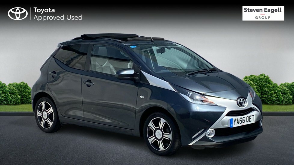 Toyota Aygo 1.0 Vvt-i X-clusiv 2 X-wave X-shift Euro 6 Grey