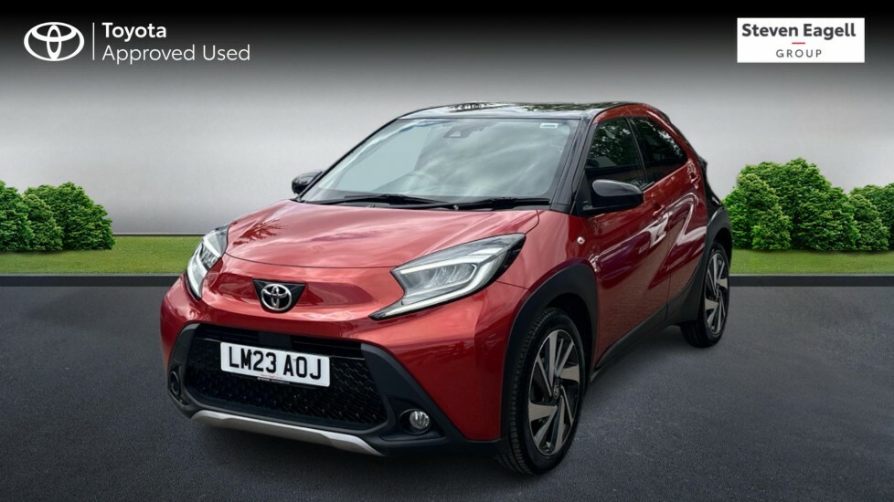 Toyota Aygo X 1.0 Vvt-i Exclusive Euro 6 Ss LM23AOJ Red #3