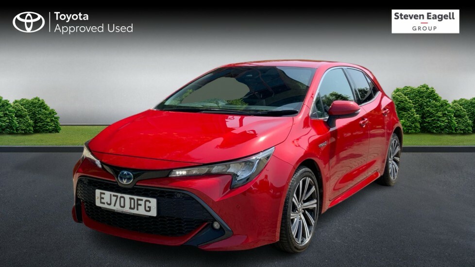 Toyota Corolla 1.8 Vvt-h Design Hatchback Hybrid Cvt E EJ70DFG Red #3