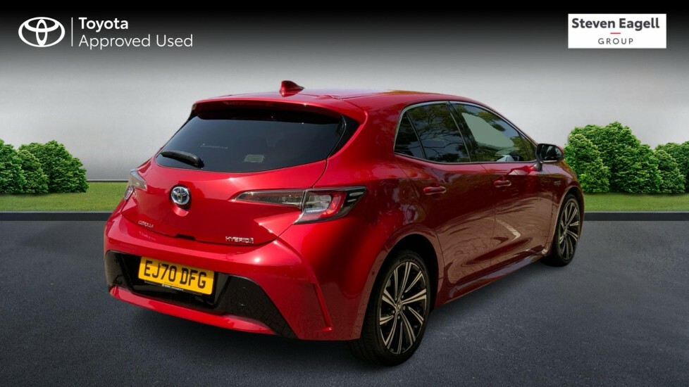 Toyota Corolla 1.8 Vvt-h Design Hatchback Hybrid Cvt E EJ70DFG Red #2
