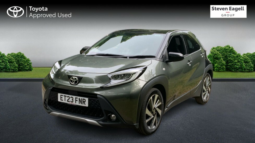 Toyota Aygo X 1.0 Vvt-i Exclusive X-shift Euro 6 Ss ET23FNR Green #3