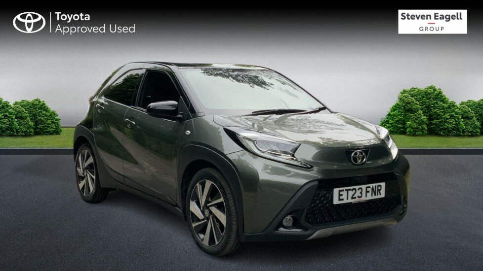Toyota Aygo X 1.0 Vvt-i Exclusive X-shift Euro 6 Ss Green