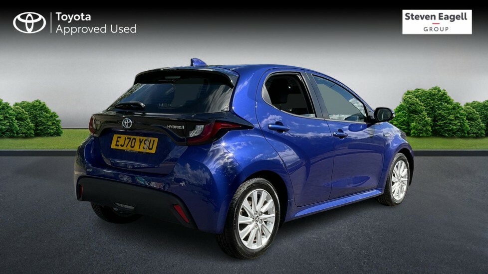 Toyota Yaris 1.5 Vvt-h Icon Hatchback Hybrid E-cvt E EJ70YSU Blue #2