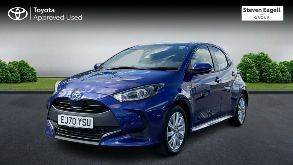 Toyota Yaris 1.5 Vvt-h Icon Hatchback Hybrid E-cvt E EJ70YSU Blue #3