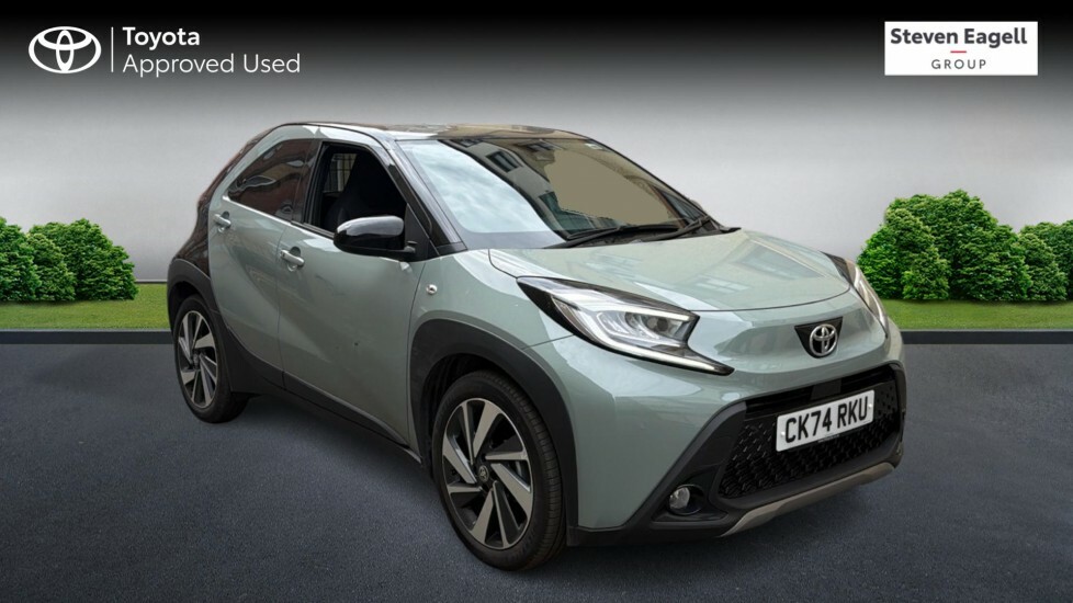 Toyota Aygo X 1.0 Vvt-i Exclusive X-shift Euro 6 Ss Green