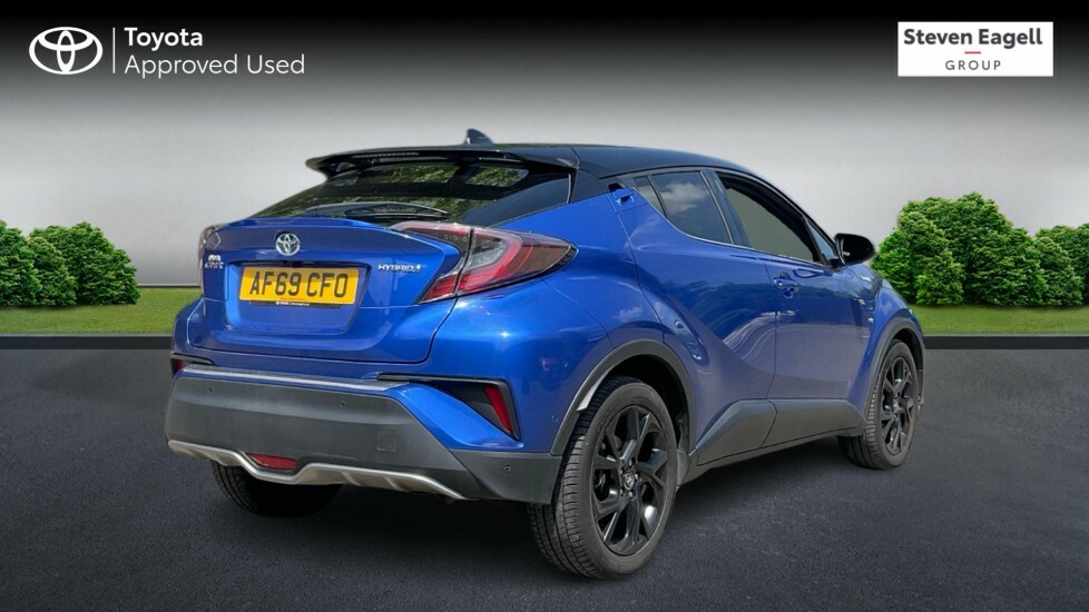 Toyota C-Hr 1.8 Vvt-h Dynamic Suv Hybrid Cvt Euro 6 AF69CFO Blue #2