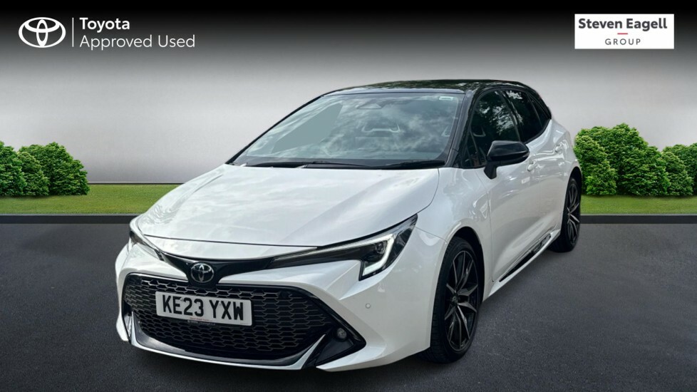Toyota Corolla 1.8 Vvt-h Gr Sport Cvt Euro 6 Ss KE23YXW White #3