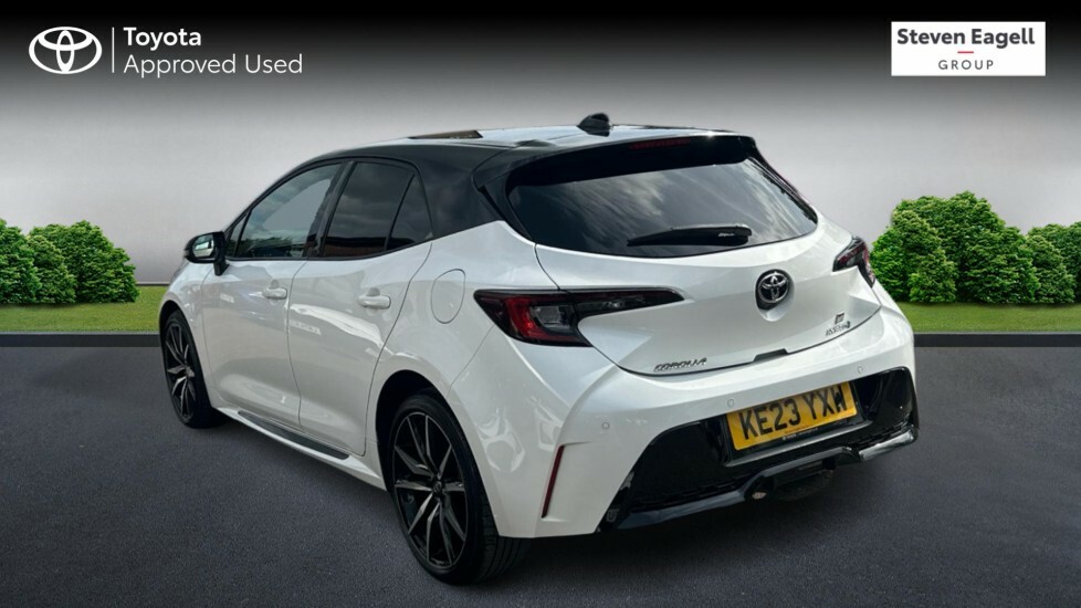 Toyota Corolla 1.8 Vvt-h Gr Sport Cvt Euro 6 Ss KE23YXW White #4