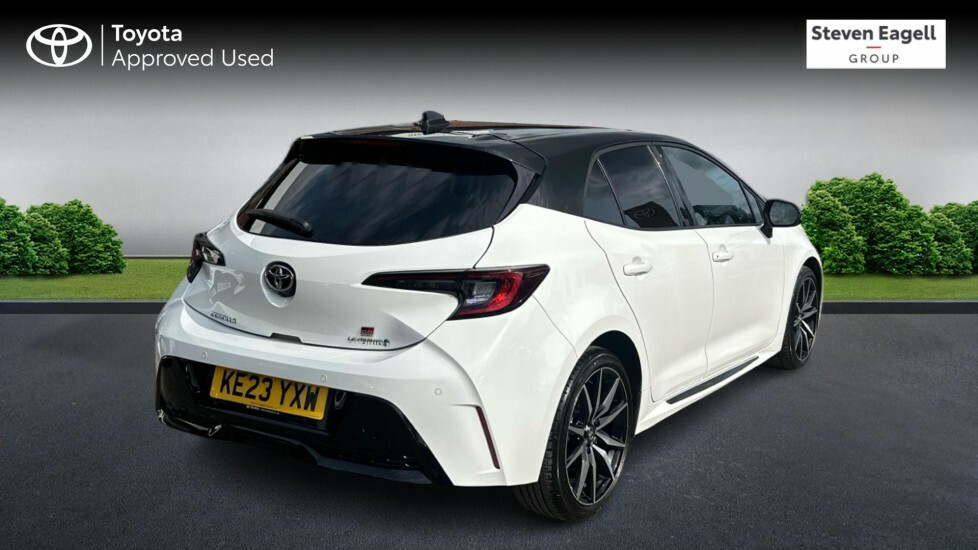 Toyota Corolla 1.8 Vvt-h Gr Sport Cvt Euro 6 Ss KE23YXW White #2
