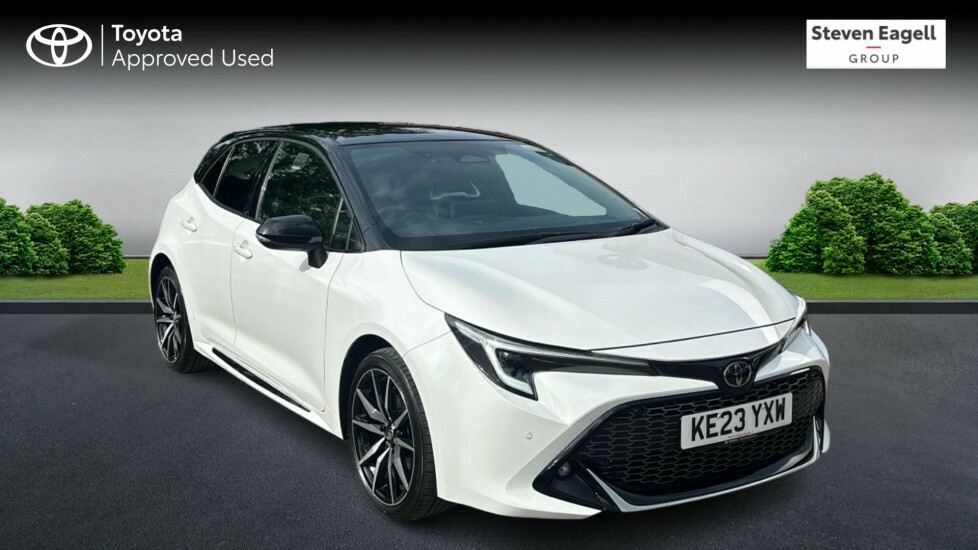Toyota Corolla 1.8 Vvt-h Gr Sport Cvt Euro 6 Ss KE23YXW White