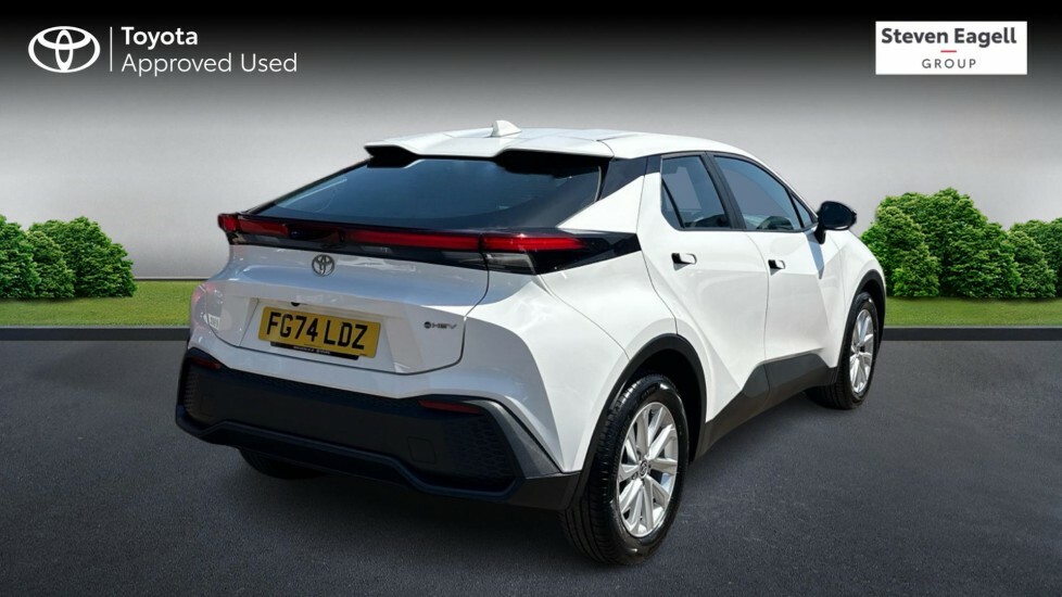 Toyota C-Hr 1.8 Vvt-h Icon Cvt Euro 6 Ss FG74LDZ White #2