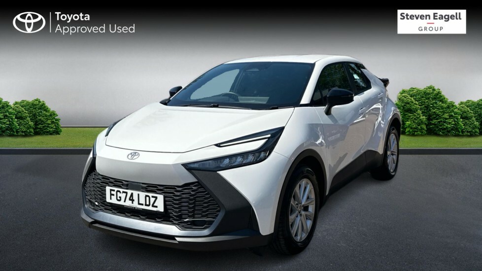 Toyota C-Hr 1.8 Vvt-h Icon Cvt Euro 6 Ss FG74LDZ White #3