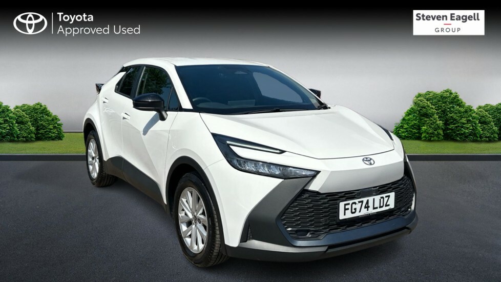 Toyota C-Hr 1.8 Vvt-h Icon Cvt Euro 6 Ss FG74LDZ White