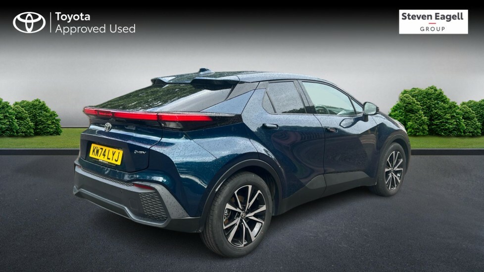 Toyota C-Hr 1.8 Vvt-h Design Cvt Euro 6 Ss KW74LYJ Blue #2
