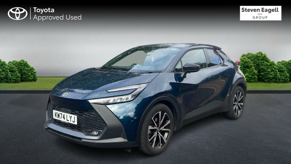 Toyota C-Hr 1.8 Vvt-h Design Cvt Euro 6 Ss KW74LYJ Blue #3