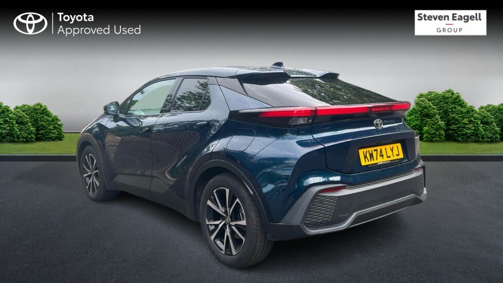 Toyota C-Hr 1.8 Vvt-h Design Cvt Euro 6 Ss KW74LYJ Blue #4