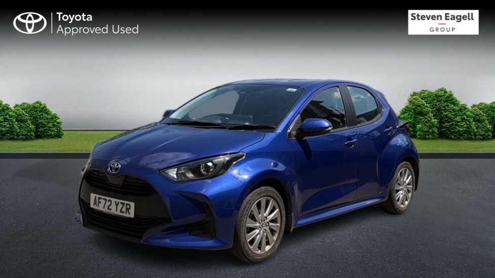 Toyota Yaris 1.5 Vvt-h Icon Hatchback Hybrid E-cvt E AF72YZR Blue #3