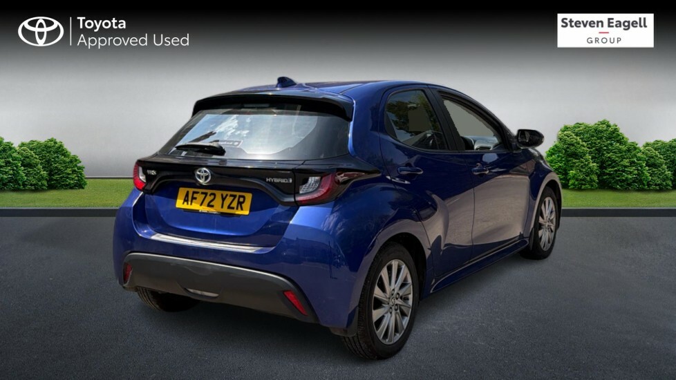 Toyota Yaris 1.5 Vvt-h Icon Hatchback Hybrid E-cvt E AF72YZR Blue #2