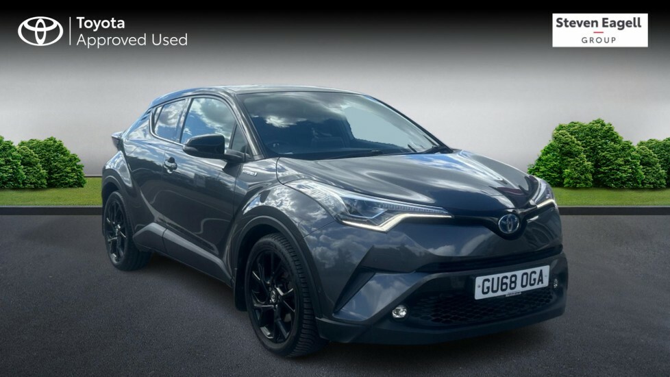 Toyota C-Hr 1.8 Vvt-h Dynamic Cvt Euro 6 Ss Grey