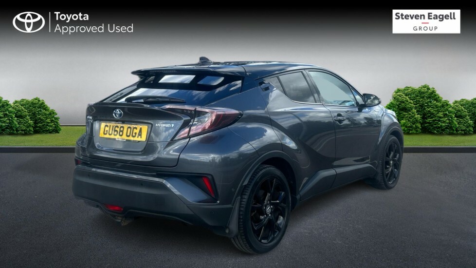 Toyota C-Hr 1.8 Vvt-h Dynamic Cvt Euro 6 Ss GU68OGA Grey #2