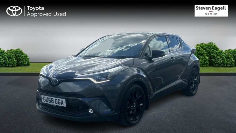 Toyota C-Hr 1.8 Vvt-h Dynamic Cvt Euro 6 Ss GU68OGA Grey #3