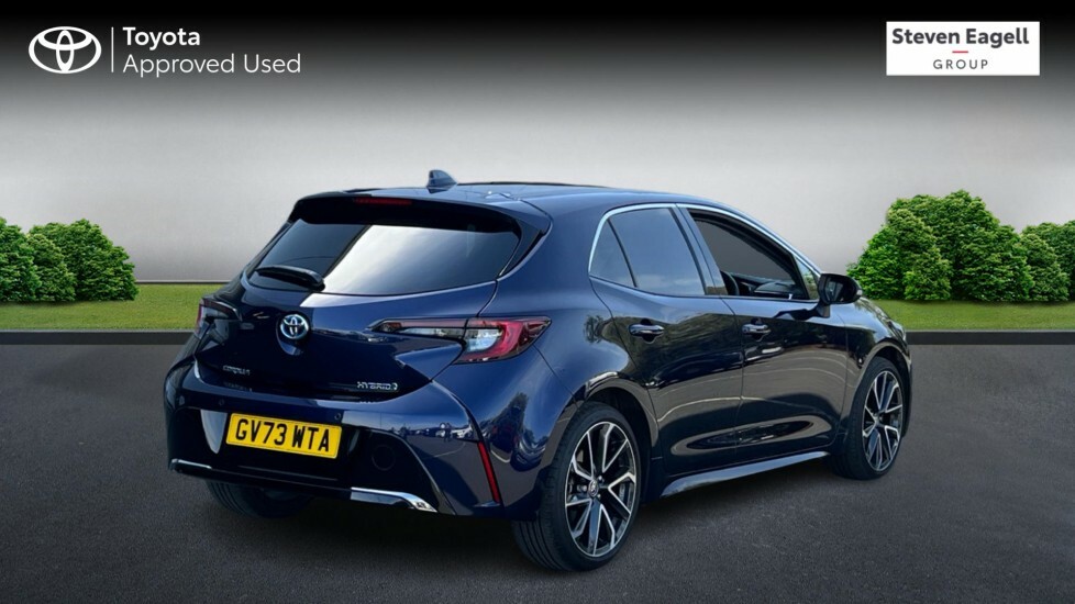 Toyota Corolla 1.8 Vvt-h Excel Cvt Euro 6 Ss GV73WTA Blue #2