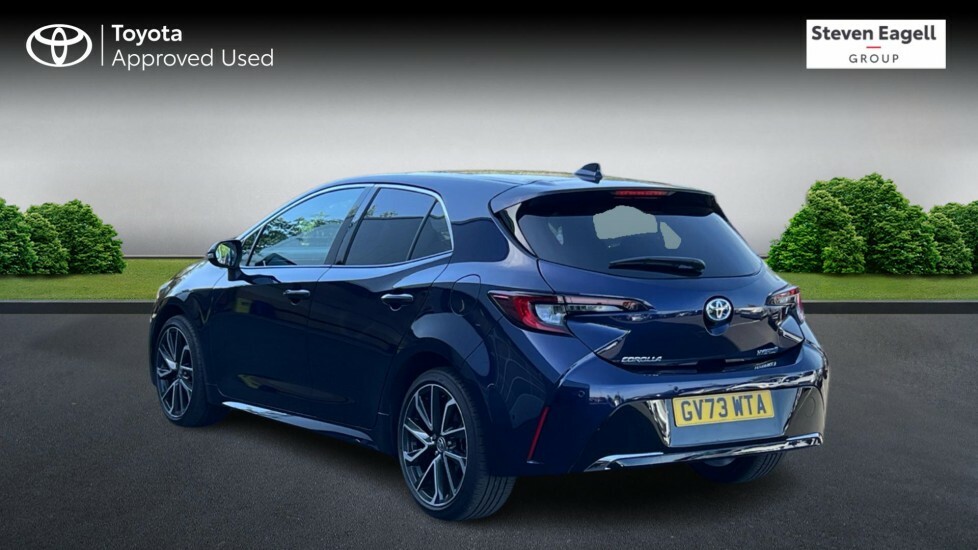 Toyota Corolla 1.8 Vvt-h Excel Cvt Euro 6 Ss GV73WTA Blue #4