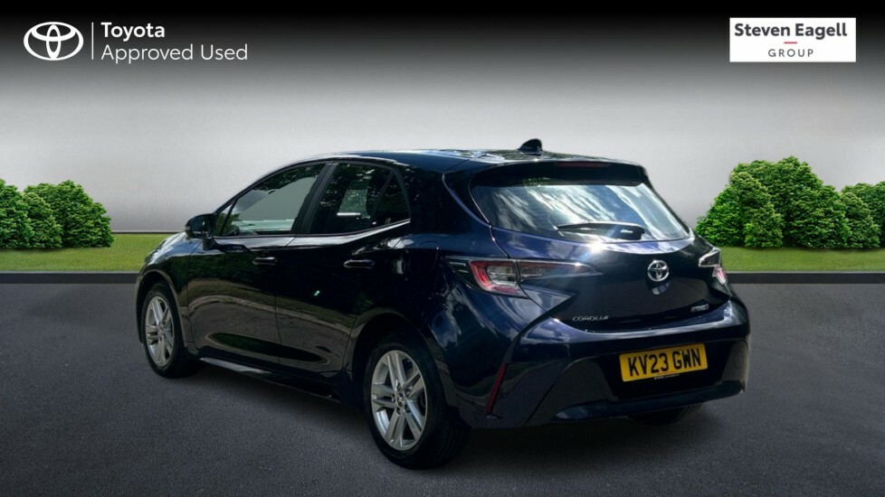 Toyota Corolla 1.8 Vvt-h Icon Hatchback Hybrid Cvt Eur KV23GWN Blue #4