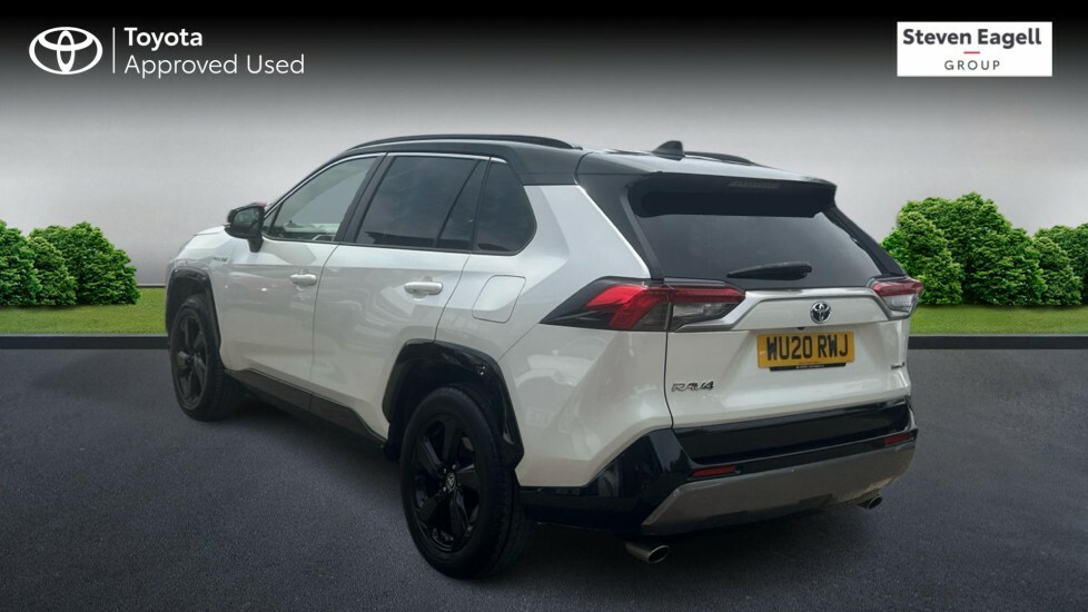 Toyota Rav 4 2.5 Vvt-h Dynamic Cvt Euro 6 Ss WU20RWJ White #4