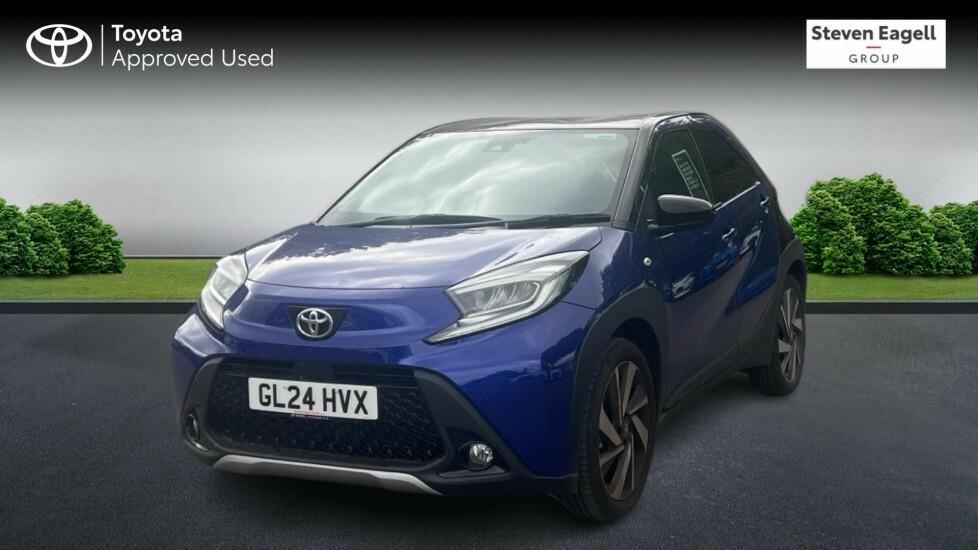 Toyota Aygo X 1.0 Vvt-i Exclusive Euro 6 Ss GL24HVX Blue #3