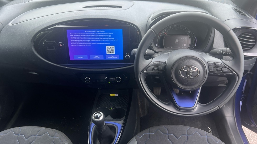 Toyota Aygo X 1.0 Vvt-i Exclusive Euro 6 Ss GL24HVX Blue #6