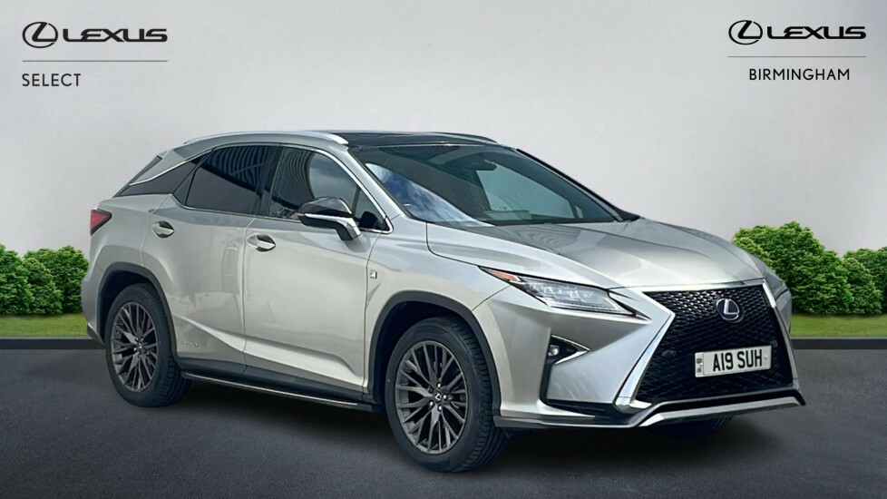 Lexus RX 3.5 450H V6 F Sport Cvt 4Wd Euro 6 Ss Silver