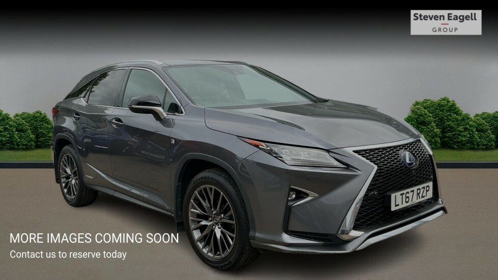 Lexus RX 3.5 450H V6 F Sport Suv Hybrid Cvt 4Wd Grey